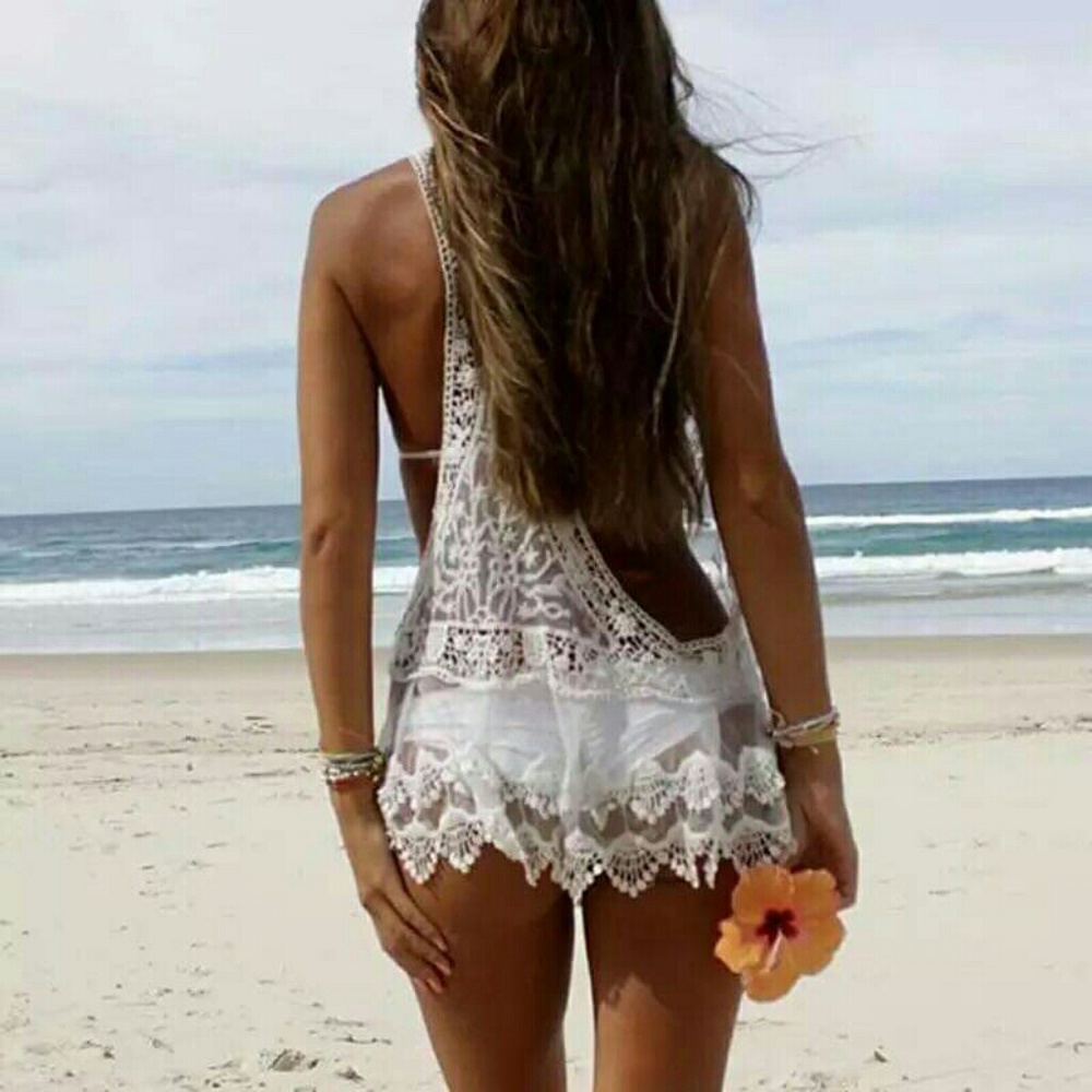 Swimwear Crochet Sexy Bikini swimsuit - Picture 2 of 4